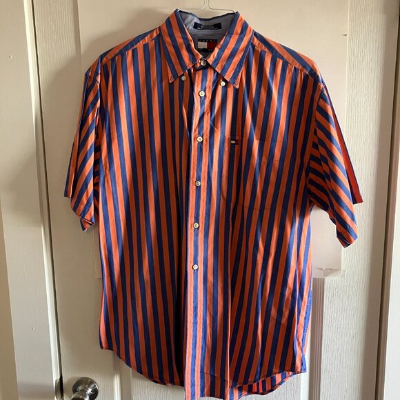 Lot of 3 Tommy Hilfiger Button Down Dress Shirts Size Medium - Picture 5 of 14